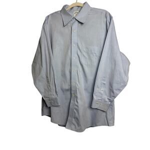 Brooks Brothers Regent 1818 Dress Shirt Men’s 17.5 34/35 XL – Light Blue